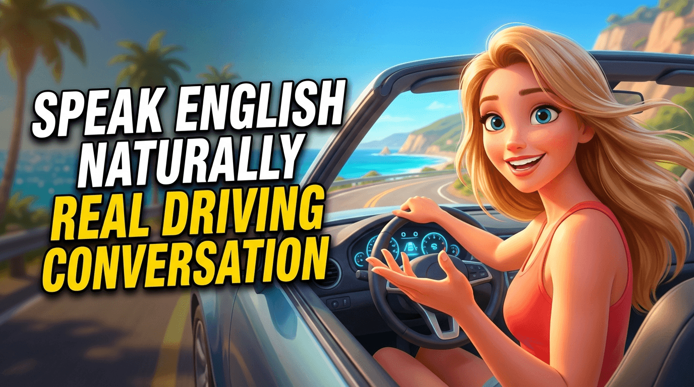 Slow English Podcast for Beginners | English Phrases for Driving and Traffic