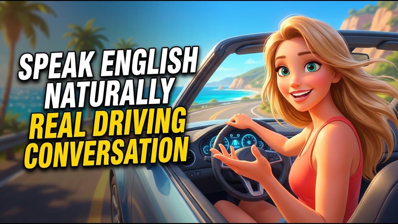 Slow English Podcast for Beginners | English Phrases for Driving and Traffic